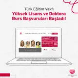 TÜRK EĞİTİM VAKFI (TEV) 2024-2025 AKADEMİK YILI YÜKSEK LİSANS VE DOKTORA BURS BAŞVURULARI BAŞLADI