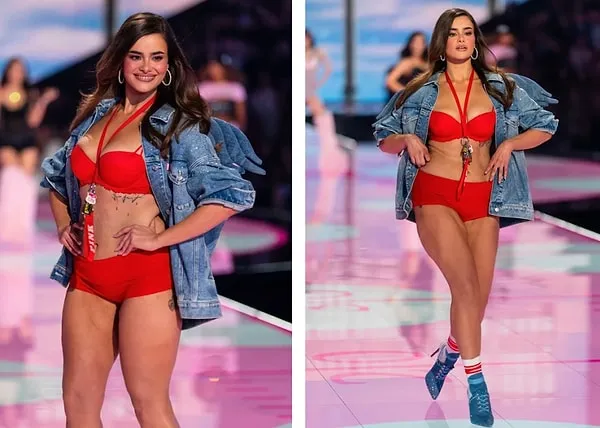 Victoria’s Secret podyumunda 22 kilo şov! 