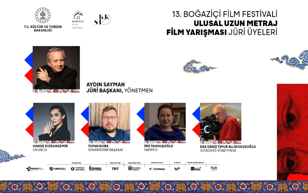 SEKTÖRÜN ÖNDE GELEN İSİMLERİ BOĞAZİÇİ FİLM FESTİVALİ JÜRİLERİNDE