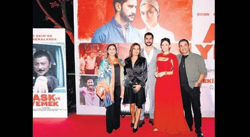 Aşk ve Yemek” galasında Hande Doğandemir rüzgarı: Samimi açıklamalar