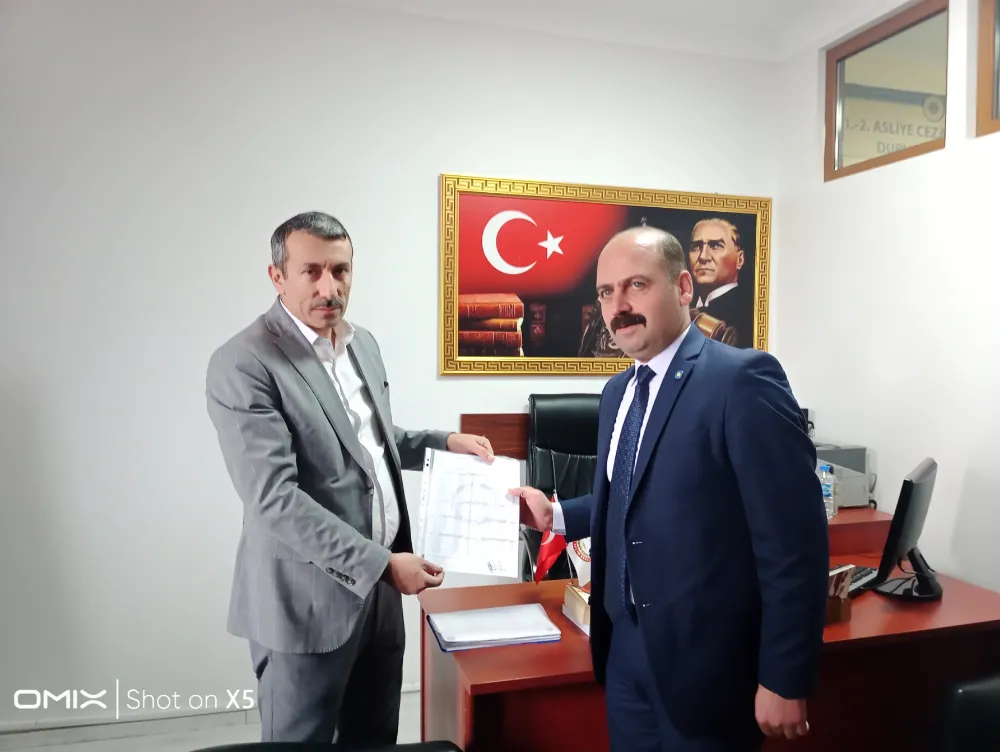 Ali Öğdük Mazbatasını aldı 