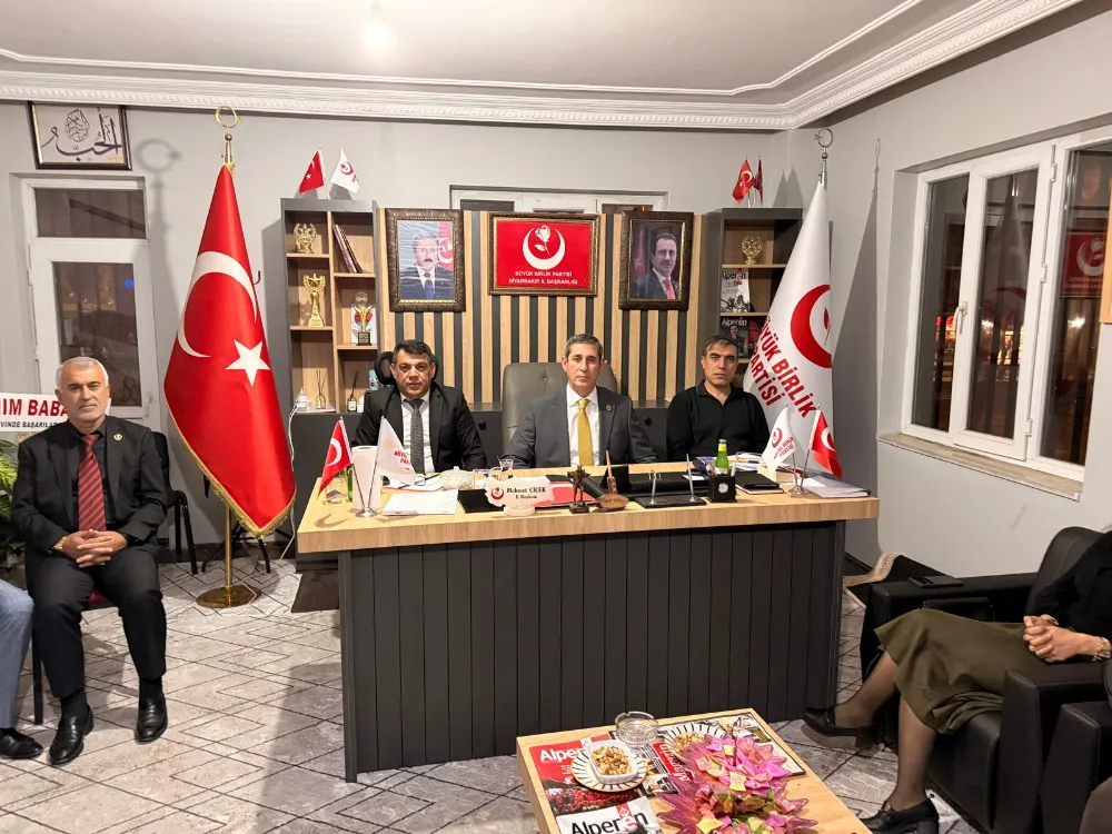 BBP Güneydoğu Sorumlusu Recep Er Diyarbakır’da Teşkilat Toplantısında İl Kongresi Tarihini Açıkladı
