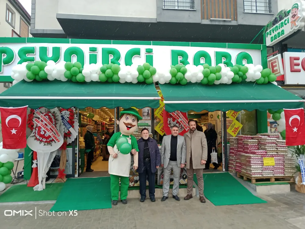 Peynirci baba Aziziye şubesi açıldı.