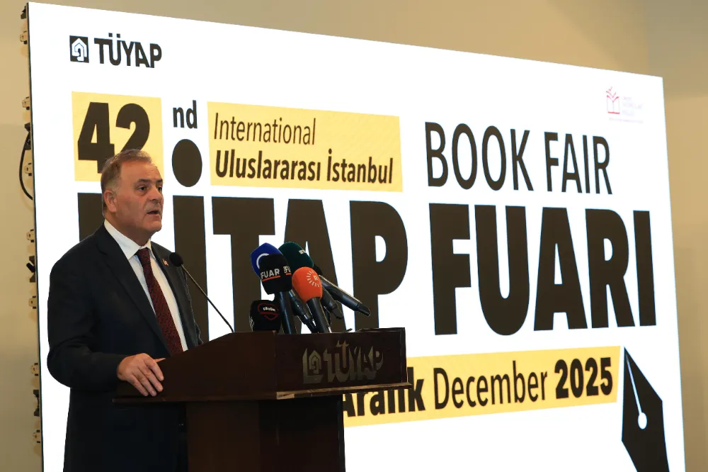 İBB BAŞKAN VEKİLİ NURİ ASLAN, 42. İSTANBUL KİTAP FUARI’NDA KONUŞTU 