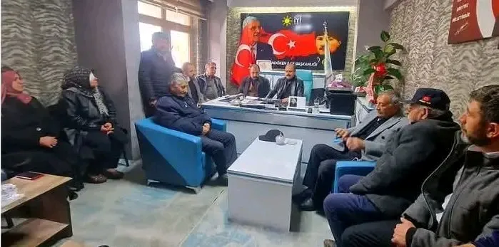 Başkan Öğdük Palandöken teşkilatını ziyaret etti 