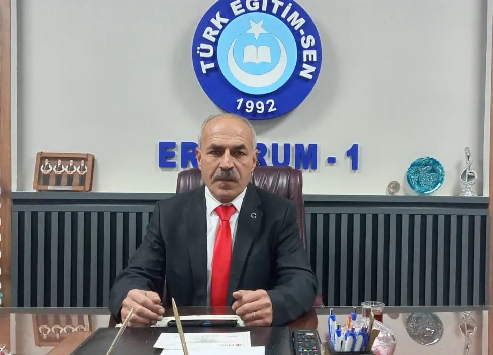 Türk Eğitim-Sen Erzurum–1 nolu Şube Başkanlığının Basın Açıklamasıdır