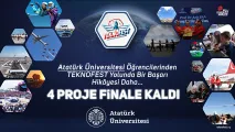 ATATÜRK ÜNİVERSİTESİ ÖĞRENCİLERİNDEN TEKNOFEST YOLUNDA BİR BAŞARI HİKÂYESİ DAHA