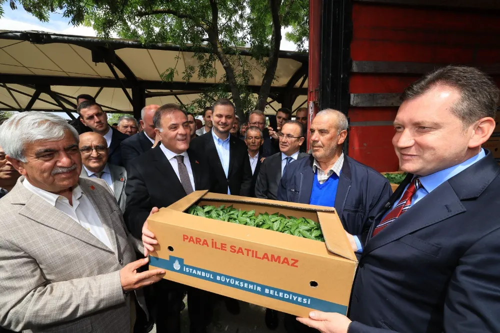 İBB’NİN İSTANBULLU ÇİFTÇİLERE VERDİĞİ KARŞILIKSIZ DESTEK ARTARAK DEVAM EDİYOR 