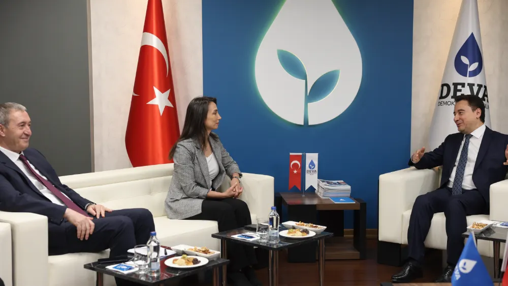 Ali Babacan, DEM Parti heyetini ağırladı 