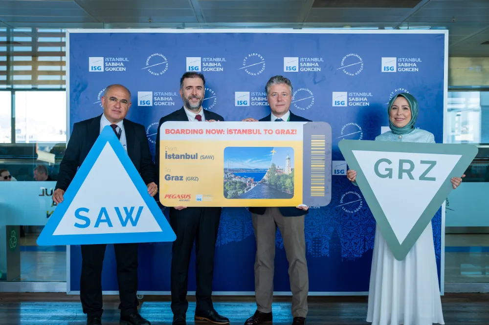 Sabiha Gökçen’den Avusturya’ya 2. direkt bağlantı: Graz 