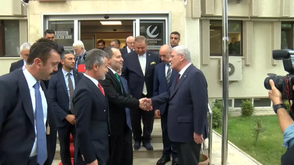 İYİ Parti ve Yeniden Refah Partisi Liderlerinden Milli Birlik ve Ekonomi Vurgusu