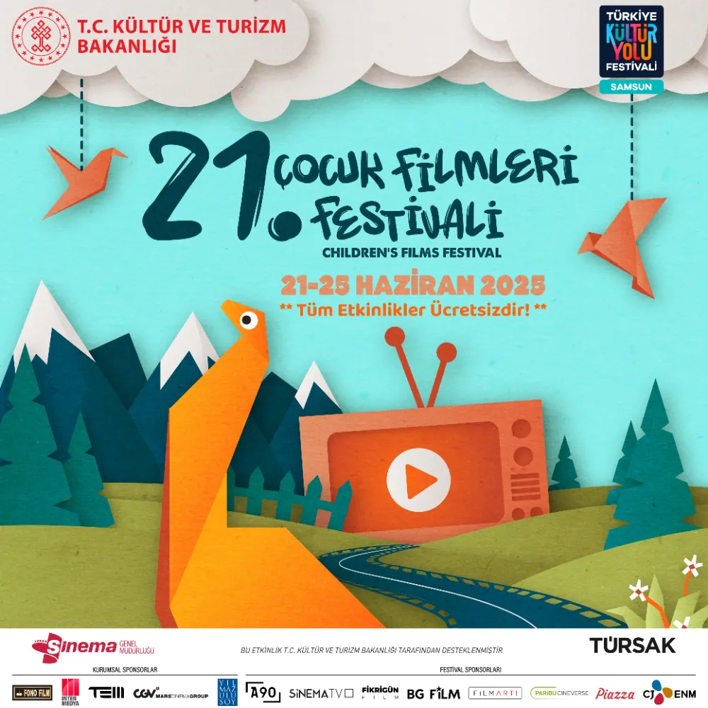 21. TÜRSAK ÇOCUK FİLMLERİ FESTİVALİ SAMSUN’DA BAŞLIYOR