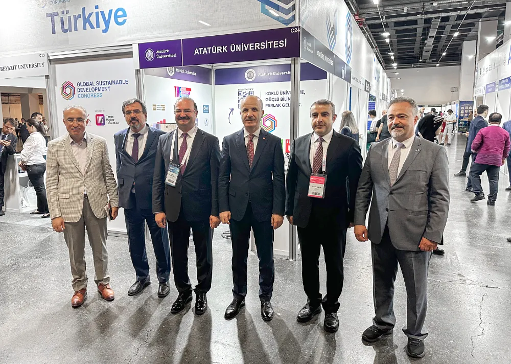ATATÜRK ÜNİVERSİTESİ, KÜRESEL SÜRDÜRÜLEBİLİRLİK SAHNESİNDE…