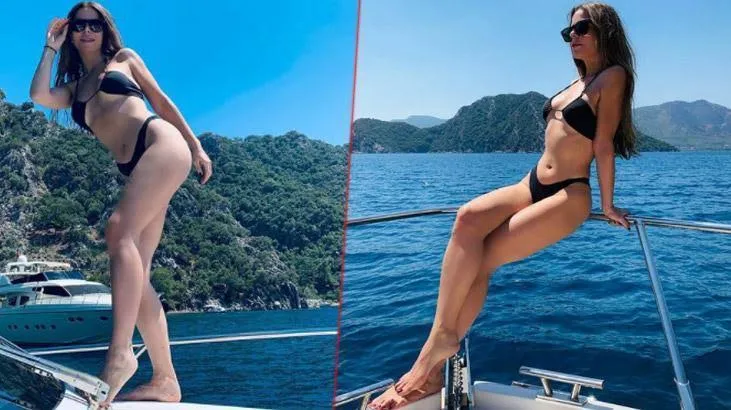 Simge Sağın’dan tatil pozu: Doğallığıyla büyüledi
