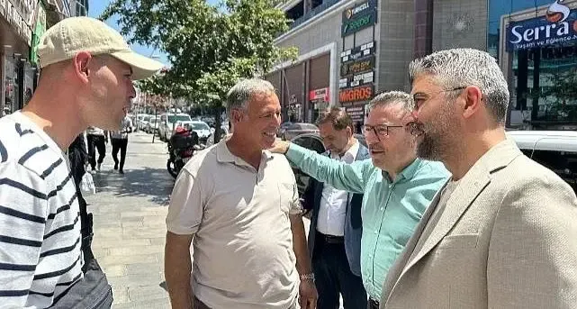 Altınok esnaf ve vatandaşlarla buluştu