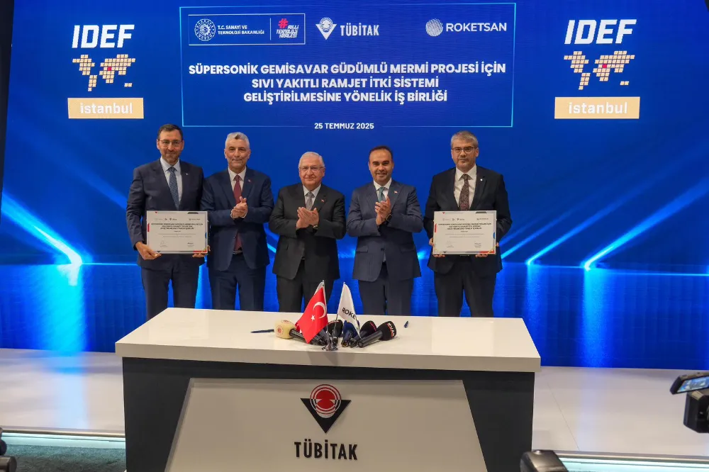 Roketsan’dan IDEF’te yeni imzalar: Milli füzeler yerli motorlarla uçacak  