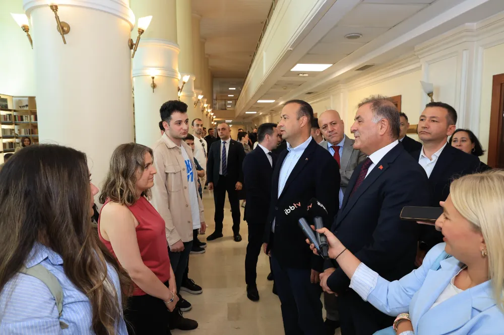 İŞE BAŞLAYACAK YENİ MEMURLARI İBB BAŞKAN VEKİLİ ASLAN KARŞILADI