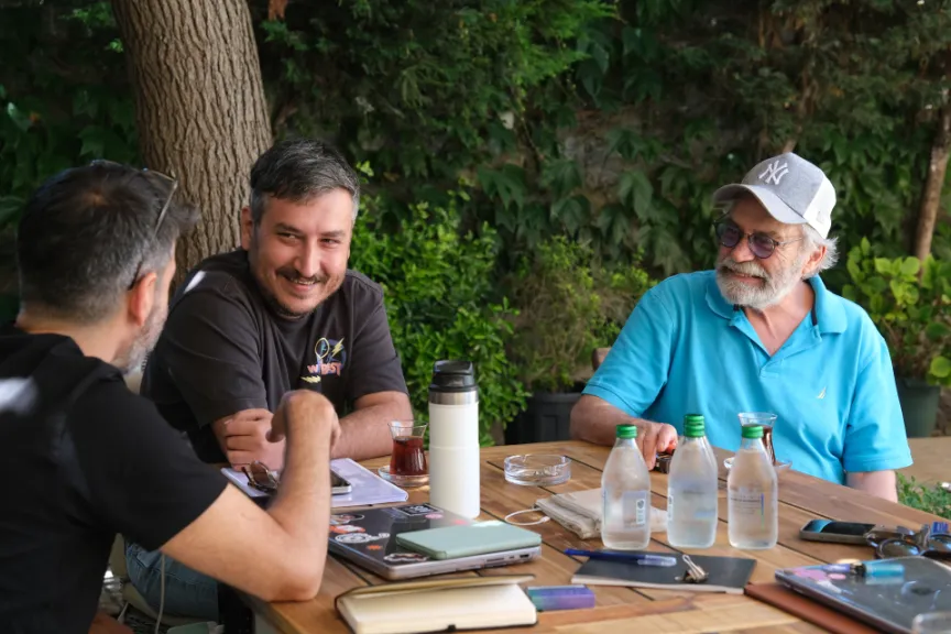 HALUK BİLGİNER ve FEYYAZ YİĞİT’İ BULUŞTURAN FİLMİN OKUMA PROVASI YAPILDI! 