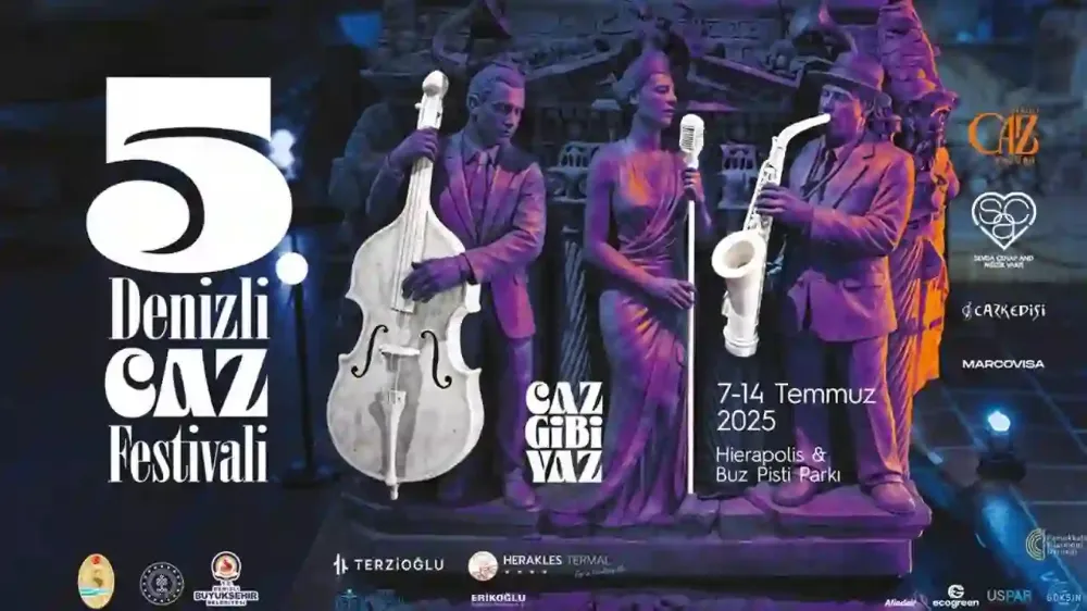 5.DENİZLİ CAZ FESTİVALİ BAŞLIYOR