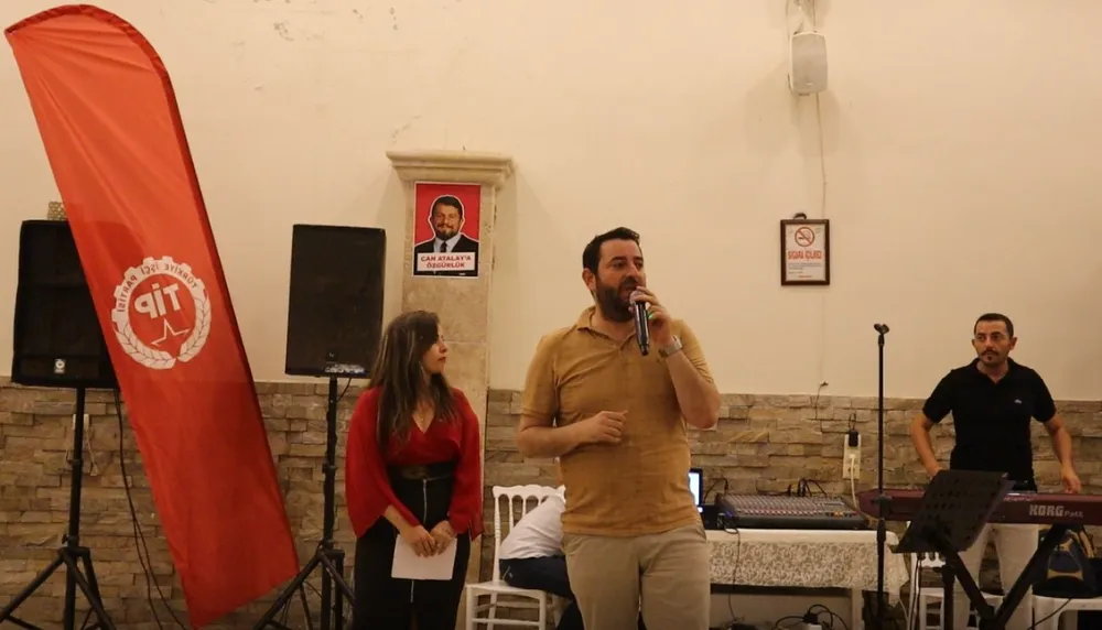 TİP Hatay örgü dayanışma yemeği düzenledi 