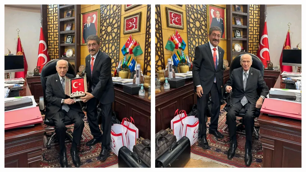 MİSİAD Genel Başkanı Feridun Öncel, MHP Lideri Devlet Bahçeli