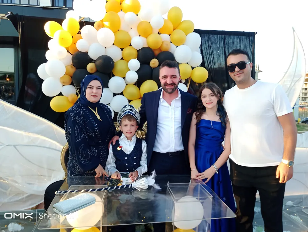Ali Asaf erkekliğe ilk adımı attı.