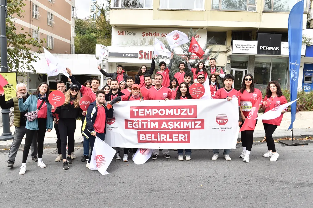 47. İstanbul Maratonu’nda Türk Eğitim Vakfı ile “Eğitimde Dur Durak Yok” 