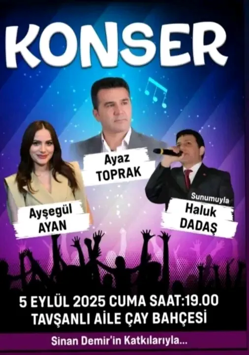 Tavşanlı Çay Bahçesi’nde Türkü Şöleni