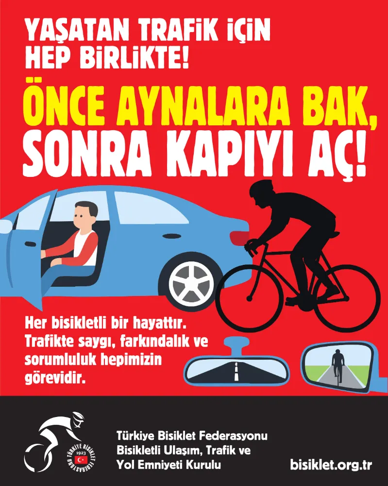 Türkiye Bisiklet Federasyonu-Bisikletlilerin Can Güvenliği Bildirisi 