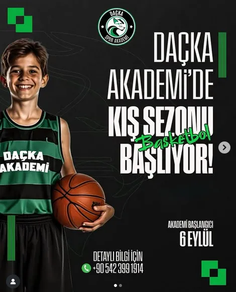 Daçka Akademi’de Kış Sezonu Başladı 